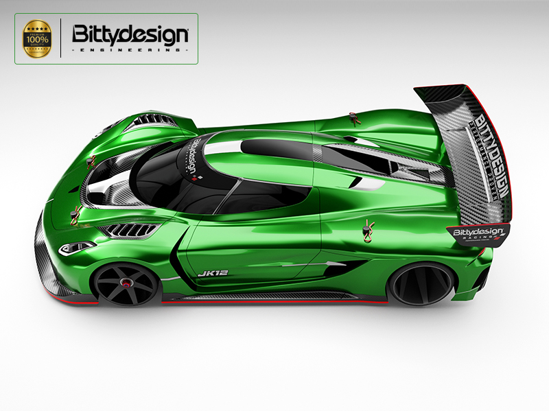 Bittydesign JK12 GT12 Clear Body — RC Car Action